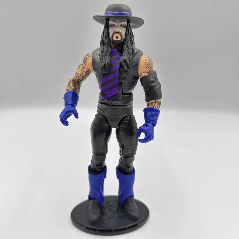 WWE Mattel Elite Legends Series Undertaker Action Figure Purple Black 2013 X9675